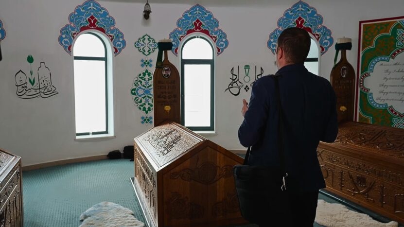 Member of Bektashi Community Praying, Kosovo